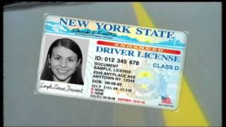 NY driver licenses go black and white [upl. by Klaus]