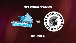 NPL Womens NSW Round 4 Illawarra Stingrays v Blacktown Spartans FC [upl. by Akenet]