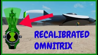 How to get RECALIBRATED OMNITRIX in OMNI X Roblox  Location   Ben10 Omini X [upl. by Rema445]