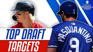 Players We Keep Drafting Top Targets Fades in Fantasy Baseball Drafts  Fantasy Baseball Advice [upl. by Ellerahc422]