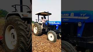 New holland tractor joinder se best tractorking of farmingshorts youtubeshorts tractor lover [upl. by Marleen]