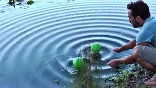 Giao thoa sóng nước  Water wave interference experiment [upl. by Hong]