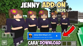 Download Mod Addon Jenny Minecraft PE 121 No Password [upl. by Hedley966]