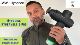 Hyperice Hypervolt 2 Pro Massage Gun Unboxing and Product Review [upl. by Ten76]