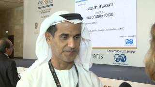 Ali Khalifa Al Shamsi ADNOC ADIPEC at ADIPEC 2014 spoke to Eithne Treanor [upl. by Idnerb]