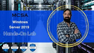 08 MCSA  FREE Course Install windows server 2019 Core Edition Arabic [upl. by Enimassej]