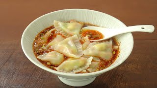 속재료 3가지만 들어가도 맛있는 얼큰 만두탕  한입에 쏙 들어가는 만두 만들기  Spicy Dumpling Soup Recipe [upl. by Constantino]