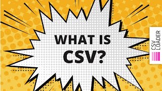 What is CSV [upl. by Wilek317]