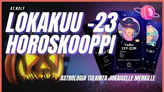 â­Lokakuun 2023 kuukausihoroskooppi jokaiselle merkilleâ­ [upl. by Etolas]