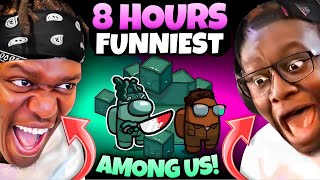 8 HOURS OF ‘FUNNIEST’ SIDEMEN AMONG US [upl. by Pubilis]