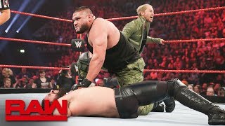 Seth Rollins vs AOP  Raw Tag Team Championship Match Raw Nov 5 2018 [upl. by Suelo]