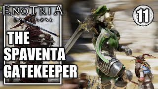 Enotria The Last Song – The Spaventa Gatekeeper Boss Fight  Playthrough Part 11 [upl. by Nancie559]