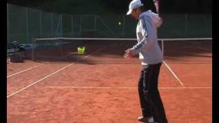 OneHanded Backhand  Drill 8 Using The Legs  Grounding [upl. by Aener492]