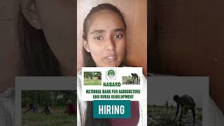 NABARD HIRING ✅ karnataka bangalorejobseekers bangalorejobvacancy jobplacement banglore [upl. by Lelith]