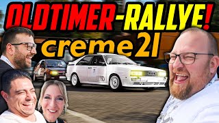 DAS EVENT DES JAHRES  creme21 Youngtimer Rallye  Halle77 amp FTF Garage auf TOUR [upl. by Nylak567]