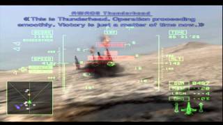 Ace Combat 5 Mission 16B Desert Lightning [upl. by Dyraj879]