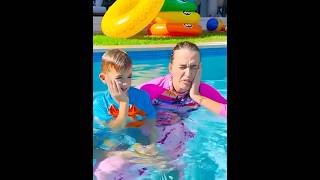 Vlad niki swimming pool 😁 funny vlad shorts short viral trending ytshorts shortvideo [upl. by Evette]