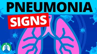 What are the Signs and Symptoms of Pneumonia [upl. by Ely]