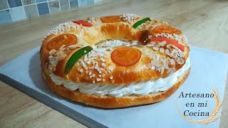 Roscón de reyes artesano [upl. by Hgielah55]