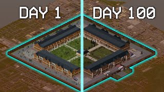 I Survived 100 Days in Insane Population Louisville  Project Zomboid Movie [upl. by Karly]