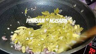 Pekasam sayur ngisabik makanan dayakmakanandayak dayakborneo fypyoutube fyp [upl. by Schwinn]