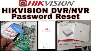 How To Reset Hikvision DVRNVR Password  Password Reset Using Hik Partner Pro App  New Video 2024 [upl. by Annwahs]