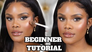 Natural Glam Makeup Tutorial for Beginners [upl. by Nivlem]