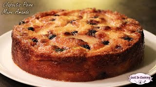 Recette de Clafoutis Poires Mûres et Amande [upl. by Celesta319]