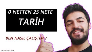 TARİHE NASIL ÇALIŞTIM   Kpss Türkiye 15si [upl. by Harcourt434]