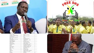 Break NDC Exposed Plotting With NDC Headmasters To Sabotage Free SHS With Huge Admission List To [upl. by Khan864]