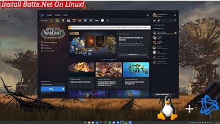 How To Installl Battlenet on Linux [upl. by Alonzo]