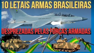 As mais MODERNAS e LETAIS ARMAS BRASILEIRAS não adquiridas pelo Exercito FAB e Marinha [upl. by Leesa845]