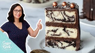 How To Make A Marble Cake Using ONE Recipe [upl. by Berkeley792]