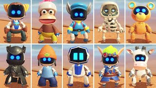 ASTRO BOT  All Secret Costumes [upl. by Okuy234]