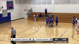 Olentangy Shanahan 28 vs Olentangy Berkshire 29  January 5 2023 8th Grade Game [upl. by Adnihc]