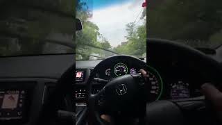 Honda HRVVezel POV Rainy Drive no music Story IGStatus WA shorts [upl. by Farl]