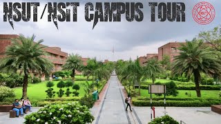 NSUTNSIT CAMPUS TOUR IN 1 MINUTE  CINEMATIC [upl. by Malas]