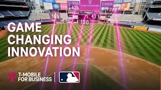 TMobile 5G Tech Makes MLB Calls Reviewable  TMobile for Business [upl. by Nonarb]