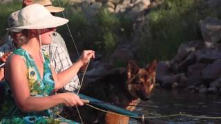 Fly Fishing the Bitterroot River  Triple Creek Ranch [upl. by Sadella]