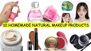 10 DIY natural makeup amp skincare products making at home  Homemade organic beauty products [upl. by Nannie]