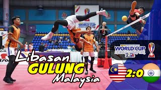 Libasan GULUNG MALAYSIA 🇲🇾 Vs INDIA 🇮🇳 ISTAF WORLD CUP 2024 [upl. by Eilsew704]