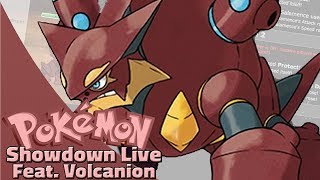 Assault Vest Volcanion Pokemon Sun and Moon OU Showdown Live WOPJellicent Smogon OU Team [upl. by Yellat]