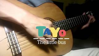 Hey tayo  theme song  cover guitar fingerstyle [upl. by Eniala]