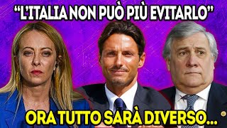 GIORGIA MELONI HA PARLATO DI BERLUSCONI E TAJANI “NESSUNO SI ASPETTAVA UN DISCORSO COSÌ DURO” [upl. by Yecnay829]