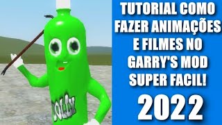 0 Introdução como fazer animação no gmod passo a passo 2022 [upl. by Kiki]