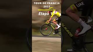 Duelo HISTÓRICO entre VINGEGAARD y POGACAR en el Tour [upl. by Meibers563]