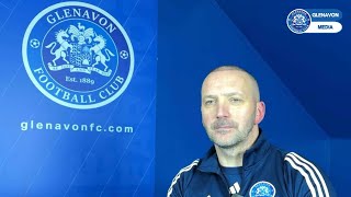 EXCLUSIVE  New Glenavon Manager Paddy McLaughlin’s First Interview with Glenavon Media  221124 [upl. by Aynotal]