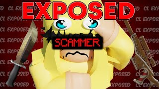 EXPOSING POPULAR MM2 Youtuber For SCAMMING Murder Mystery 2 CL MM2 ayoitscl [upl. by Ades]