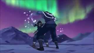 The Legend Of Korra  Korra vs UnalaqVaatu [upl. by Aube]