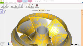 Reverse Engineering of Mixed Flow Pump Impeller [upl. by Tap]